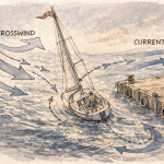 Crosswind & Current: Why “slow” can be harder than “fast”