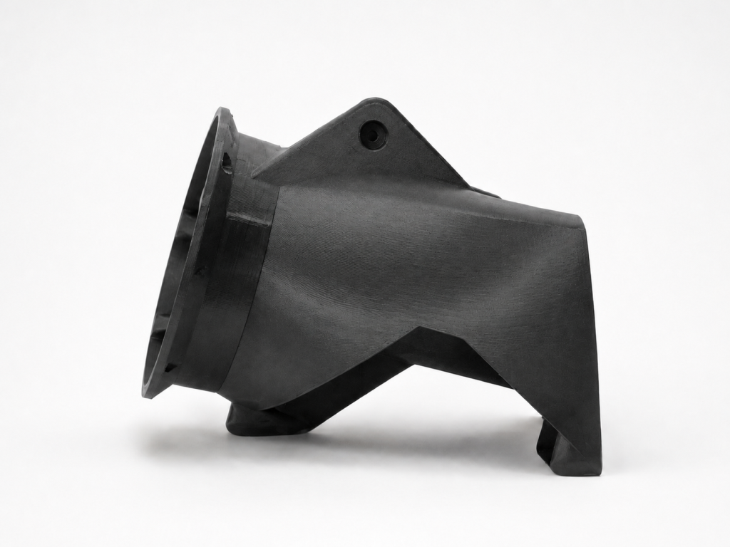 BOWREX 3D printed main housing side view