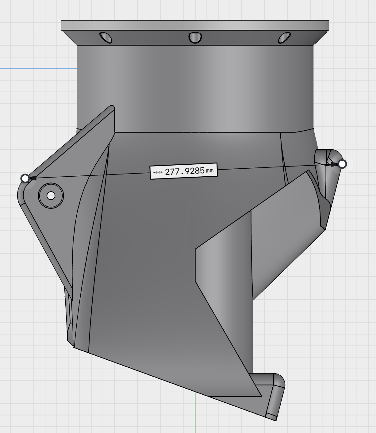 BOWREX side height size view