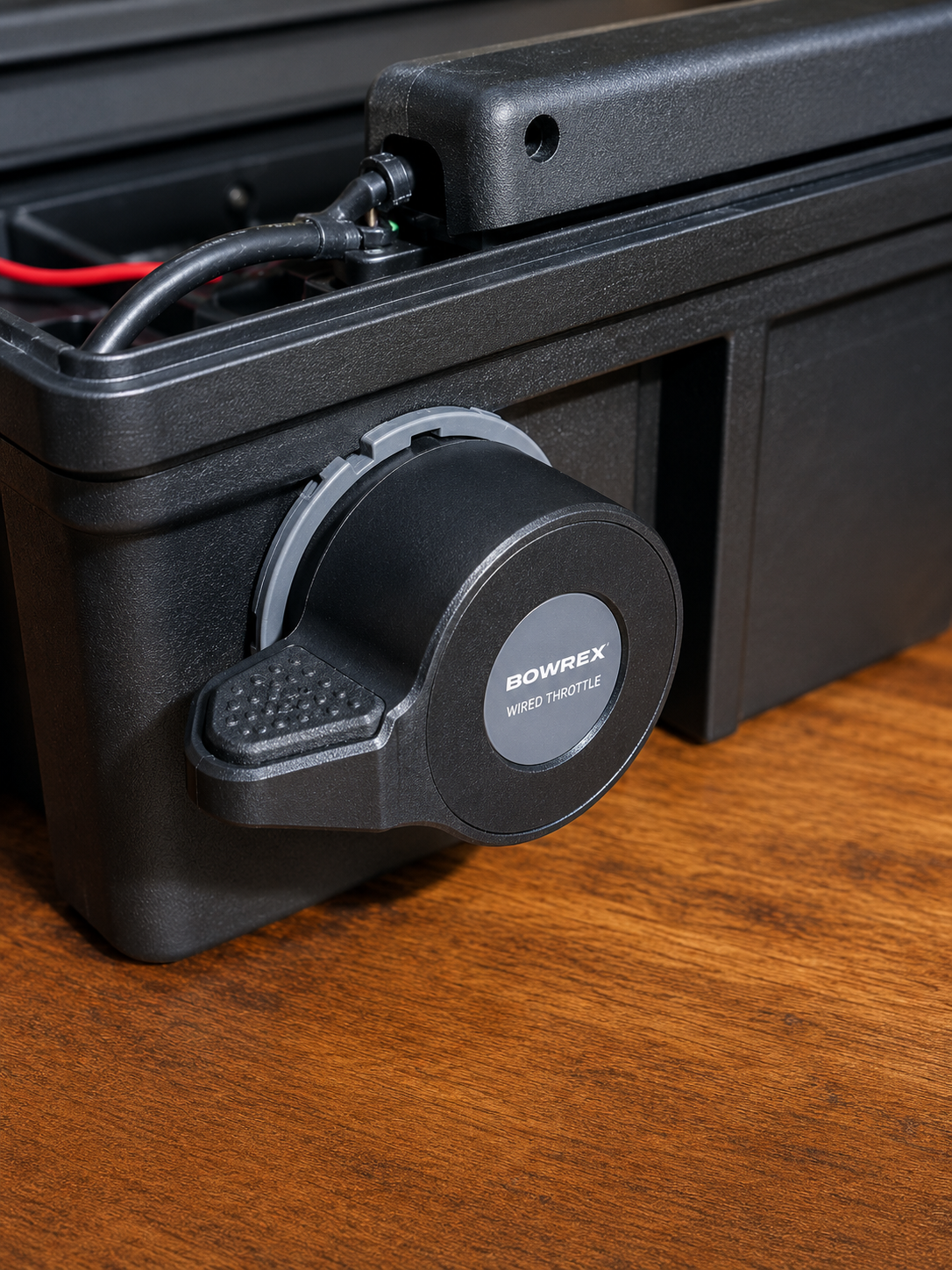 BOWREX remote controller side view